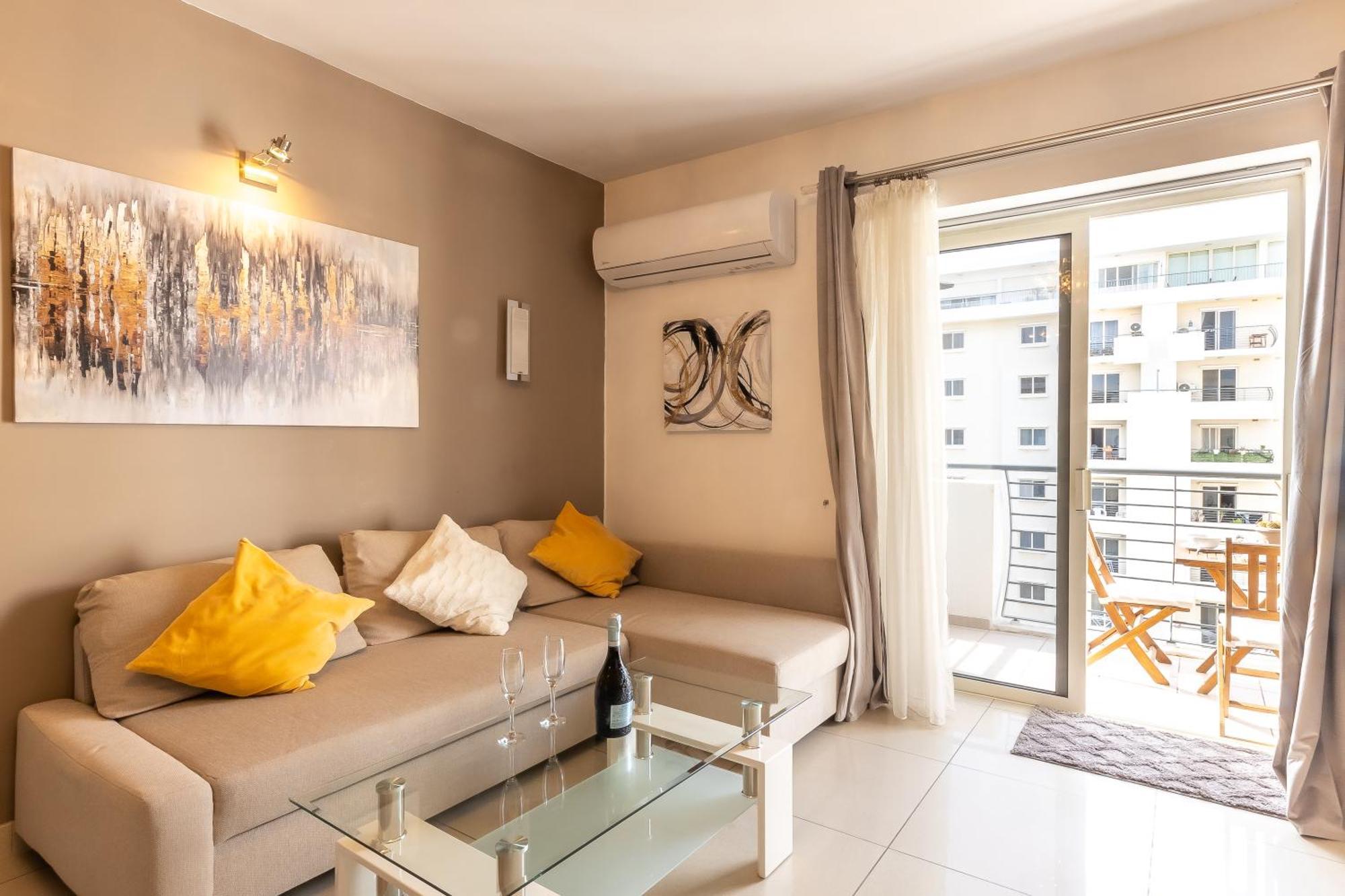 Apartment Modern And Comfortable Savoy Garden - Happy Gzira